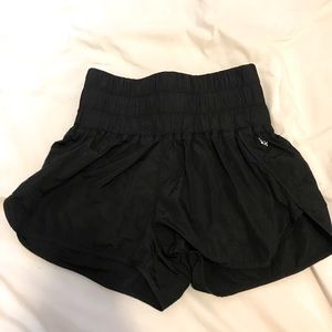 Free people black shorts size small
